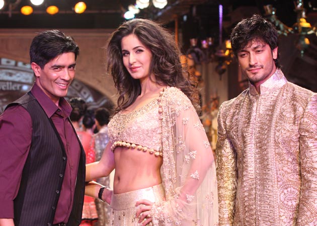 Kaitrna Kaif walks the ramp for Manish Malhotra